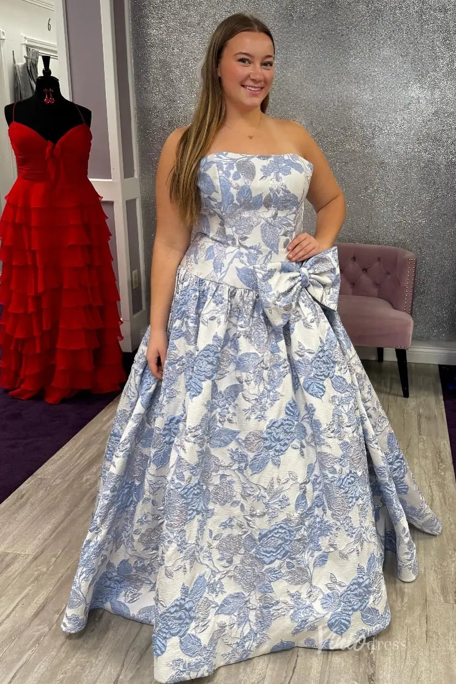 JC002-prom dresses 2026-Viniodress-Pink-Custom Size-