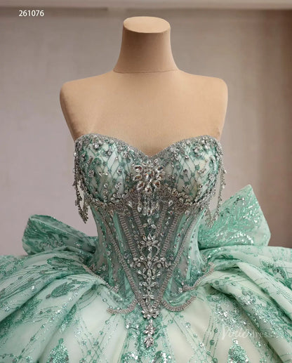 261076 80cm-Quinceanera Dresses 2026-Viniodress-Sage Green-Custom Size – Add Measurements in Cart-