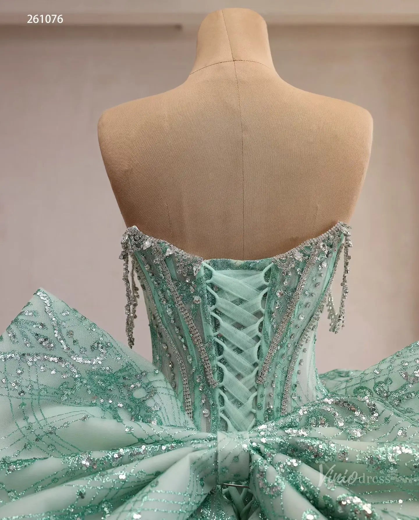 261076 80cm-Quinceanera Dresses 2026-Viniodress-Sage Green-Custom Size – Add Measurements in Cart-