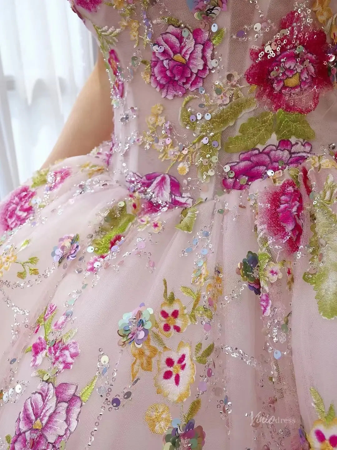 251090-Quinceanera Dresses 2026-Viniodress-Champagne-Custom Size-