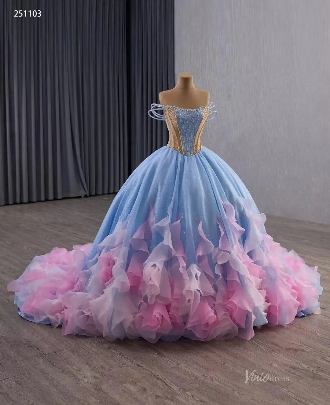 251103-wedding dresses 2026-Viniodress-Light Blue-Custom Size-