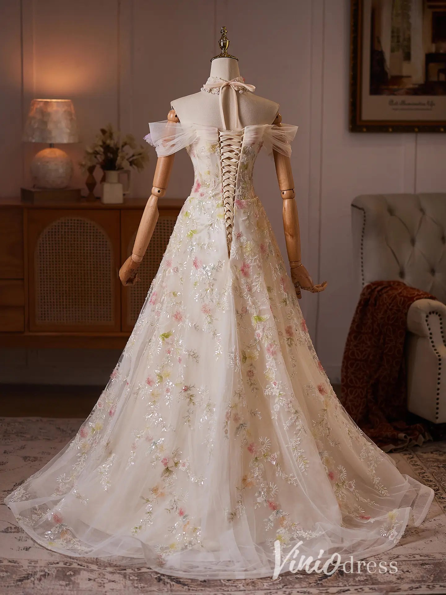 sachin and babi light blue dress Fairycore Fashion: Ethereal Dresses & Whimsical Clothing – Nana Jacqueline main image 0