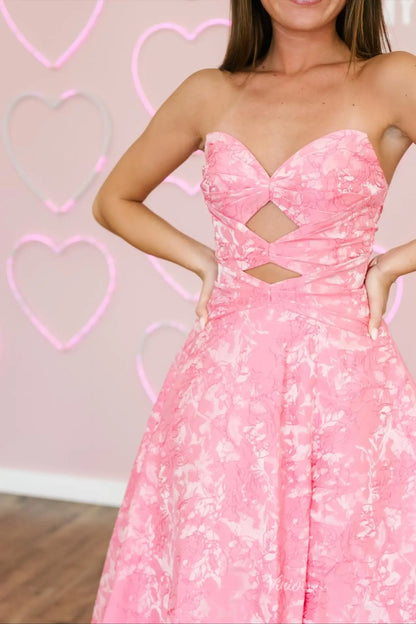 JC017-prom dresses 2026-Viniodress-Pink-Custom Size-