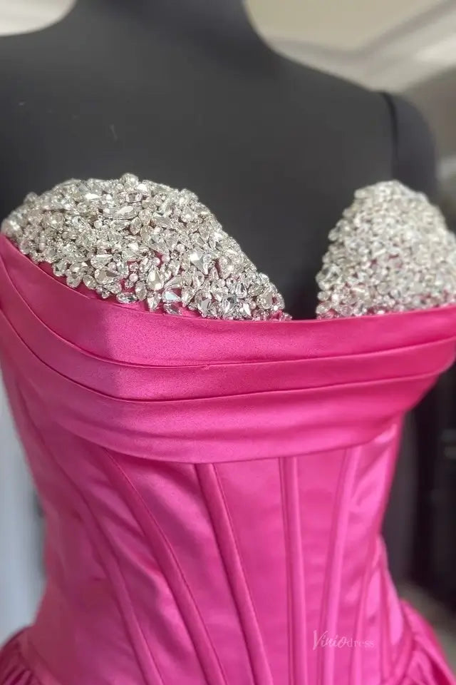 AS099-prom dresses 2026-Viniodress-Fuchsia-US 0-