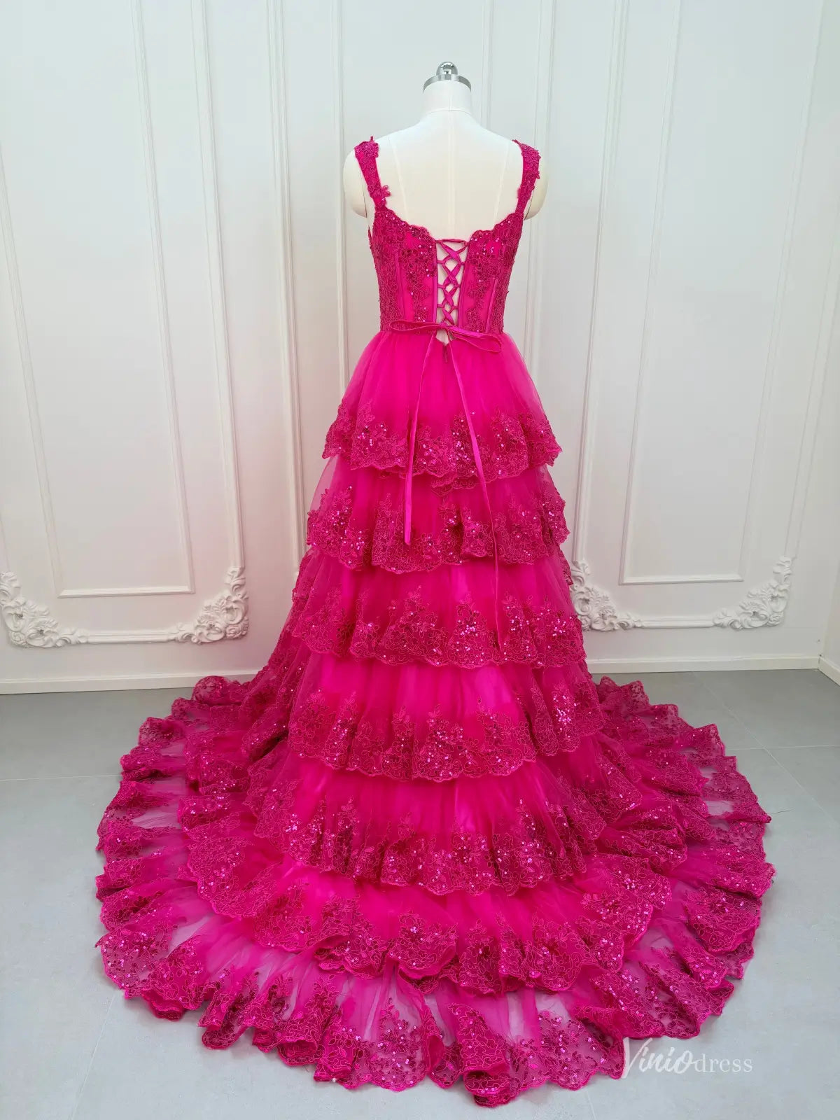 FD3636B-Prom Dresses 2026-Viniodress-Fuchsia-Custom Size – Add Measurements in Cart-