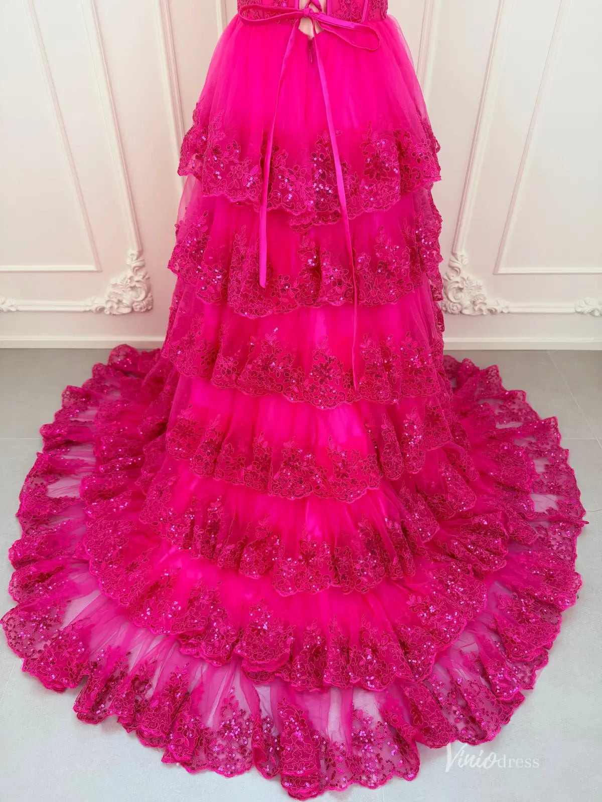 FD3636B-Prom Dresses 2026-Viniodress-Fuchsia-Custom Size – Add Measurements in Cart-
