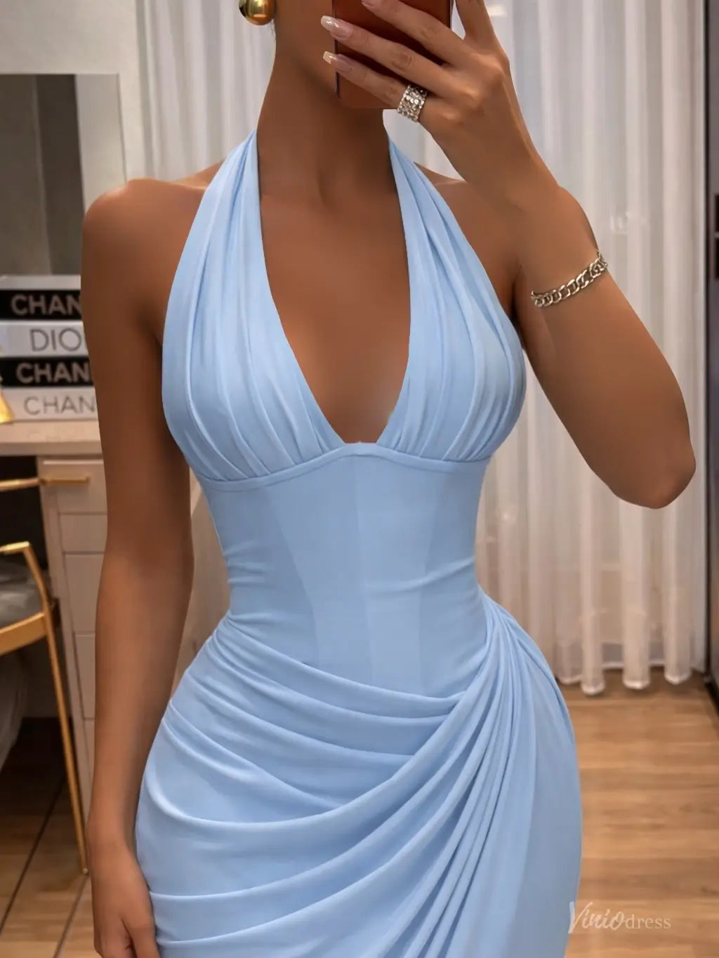 GE107 evening-Evening Dresses 2026-Viniodress-Light Blue-Custom Size – Add Measurements in Cart-