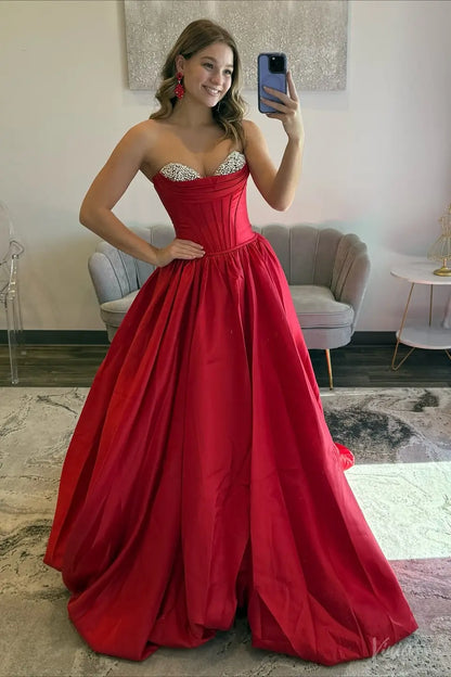 AS086不转-prom dresses 2026-Viniodress-Red-Custom Size-