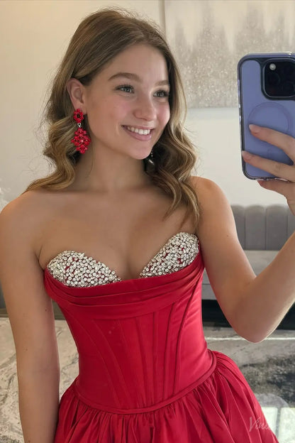 AS086不转-prom dresses 2026-Viniodress-Red-Custom Size-