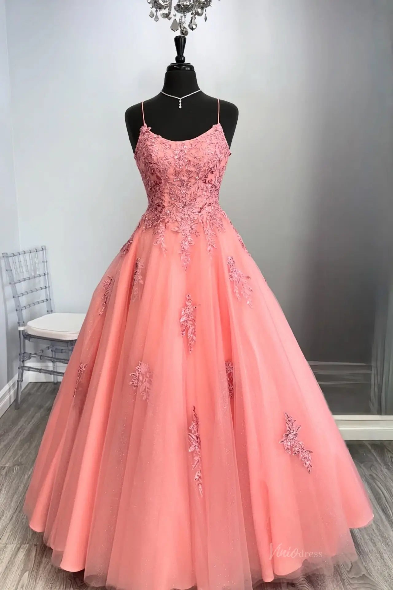 TU022-prom dresses 2026-Viniodress-Peach-US 0-