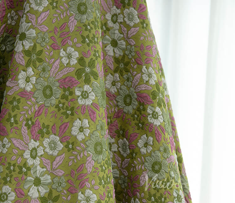 Green Floral Print Prom Dresses Spaghetti Strap Formal Dress AD1076-prom dresses 2025 -Viniodress-Green-Custom Size-