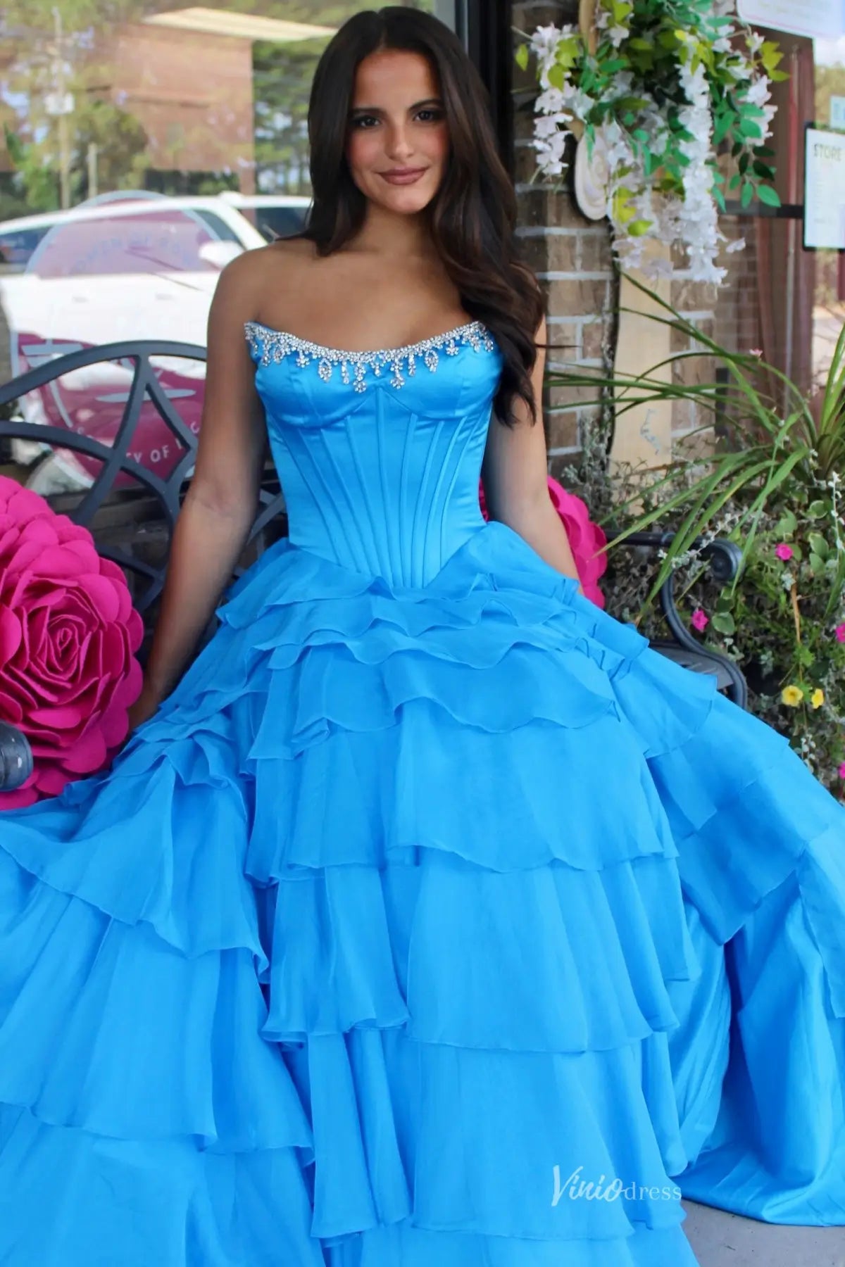 RF313-prom dresses 2026-Viniodress-Green-Custom Size-