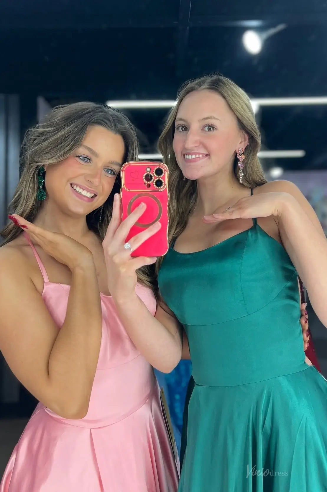 AS053不转-prom dresses 2026-Viniodress-Pink-Custom Size-