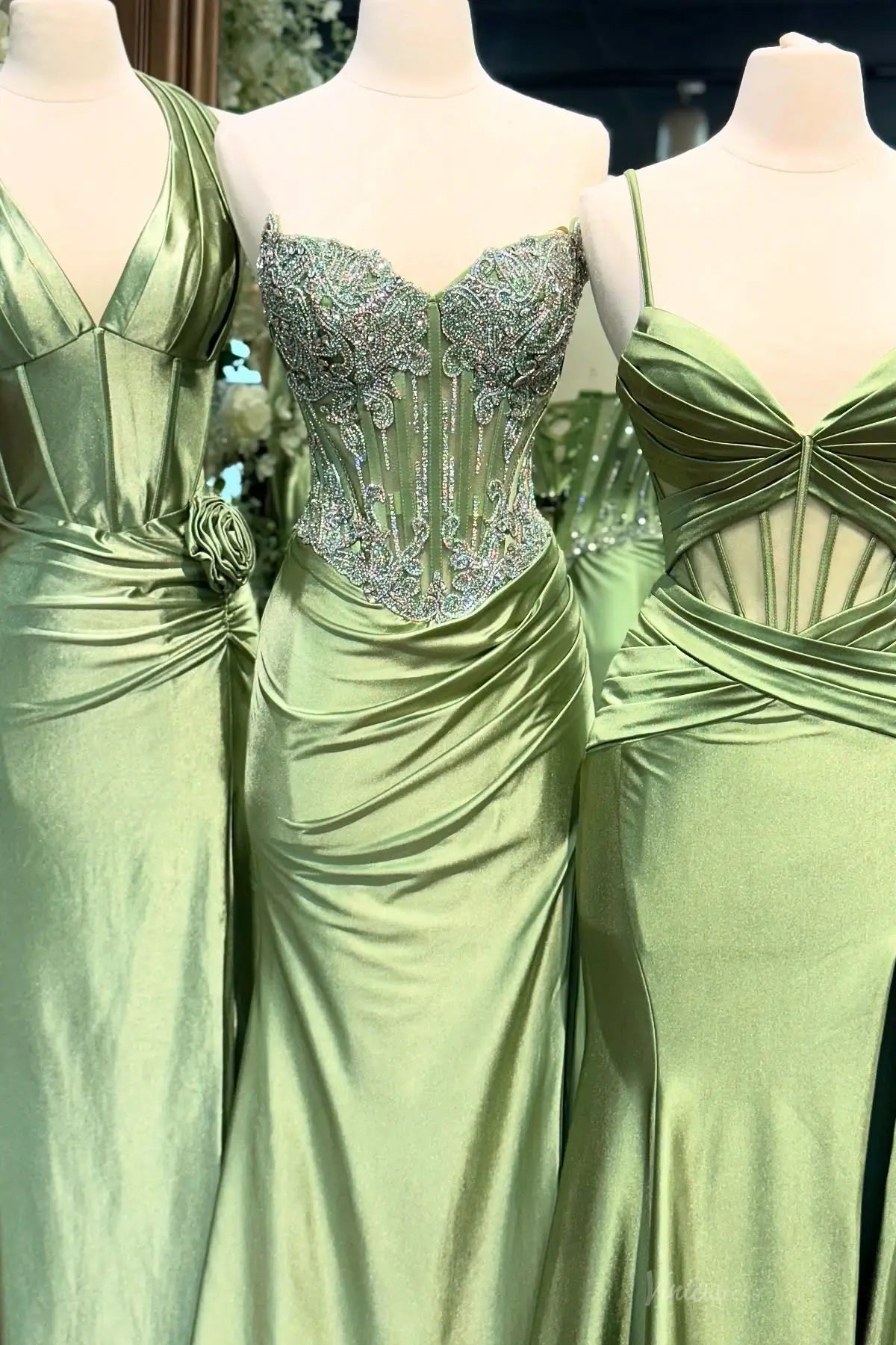 SS367-Prom Dresses 2026-Viniodress-Sage-A-Custom Size