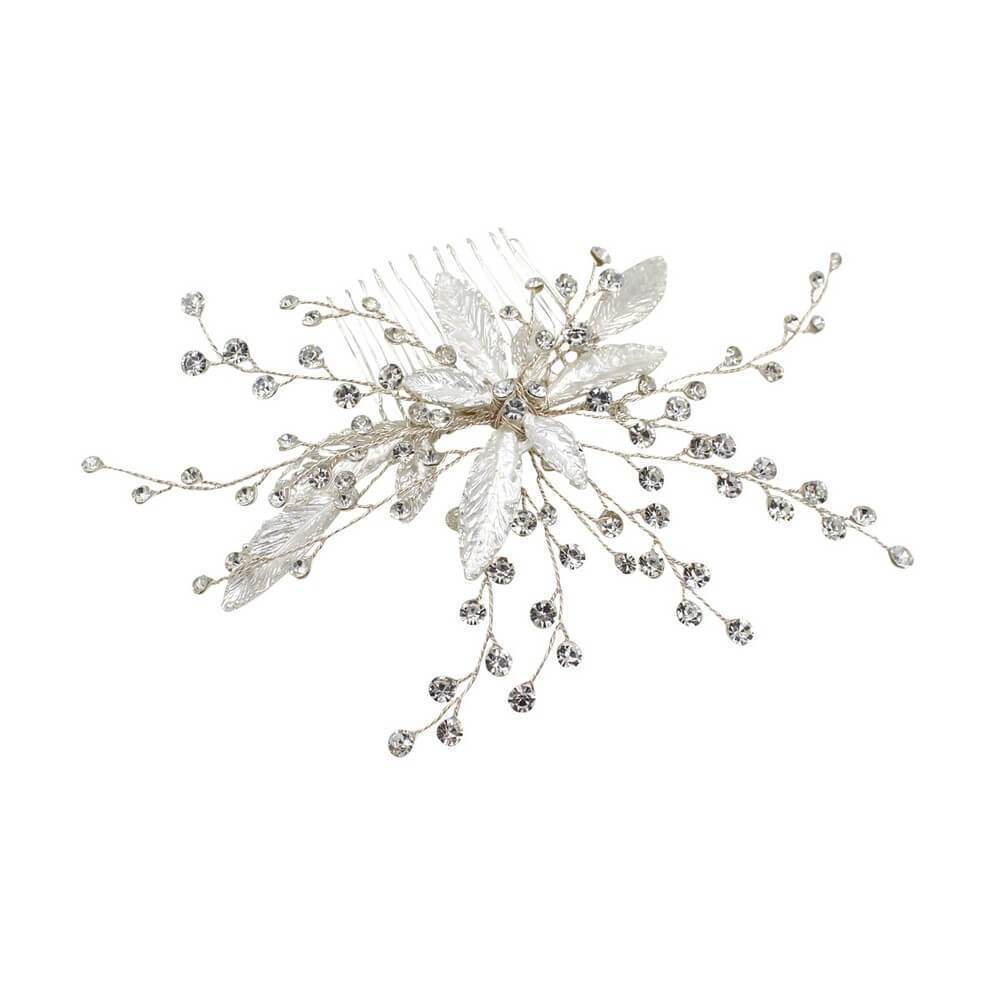 Crystal Sprays Bridal Combs Set AC1203-Headpieces-Viniodress-As Picture-Viniodress