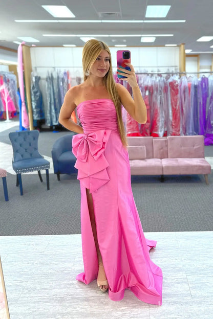 SS210-prom dresses 2026-Viniodress-Hot Pink-Custom Size-