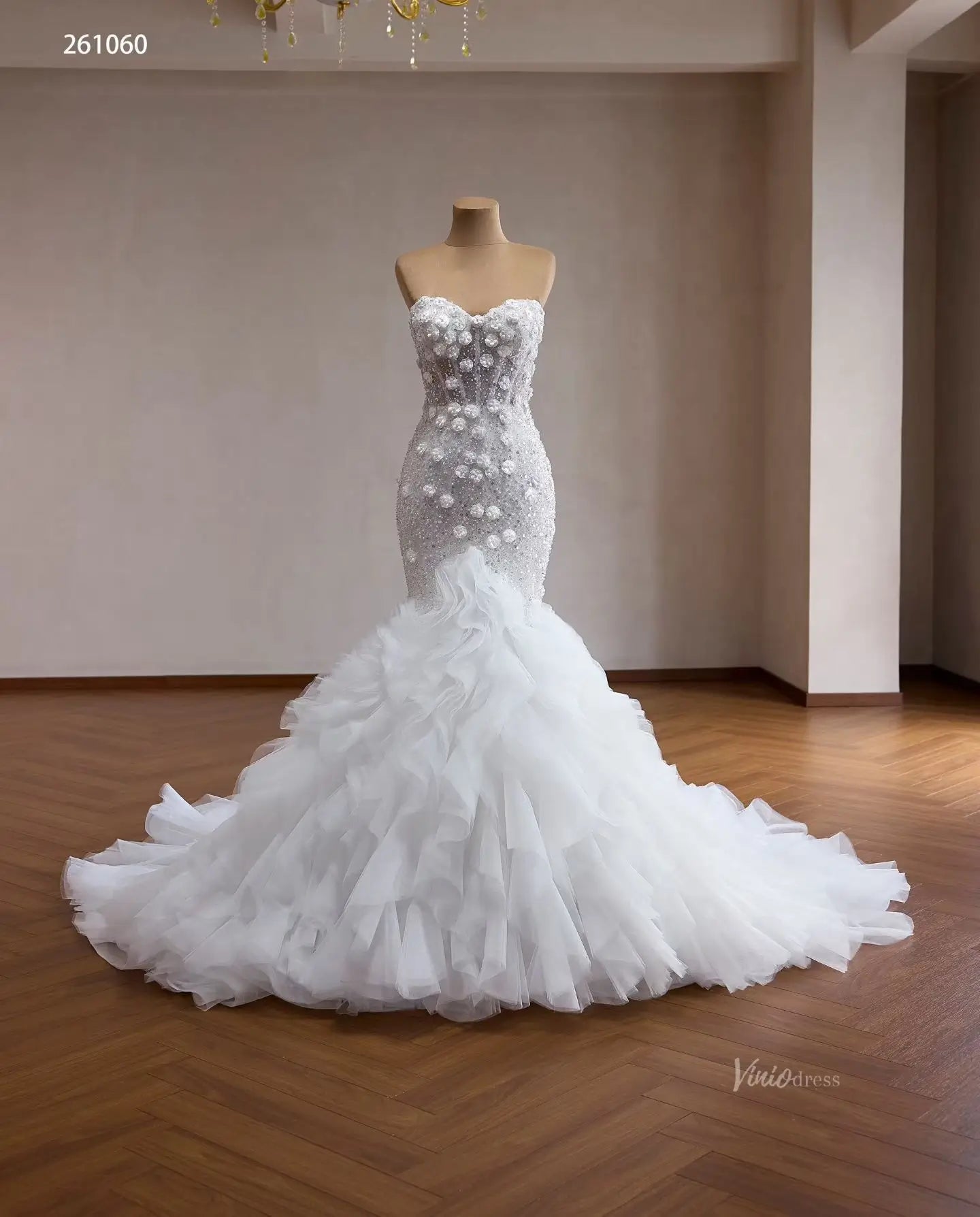 261060 80cm-wedding dresses 2026-Viniodress-Ivory-Custom Size – Add Measurements in Cart-