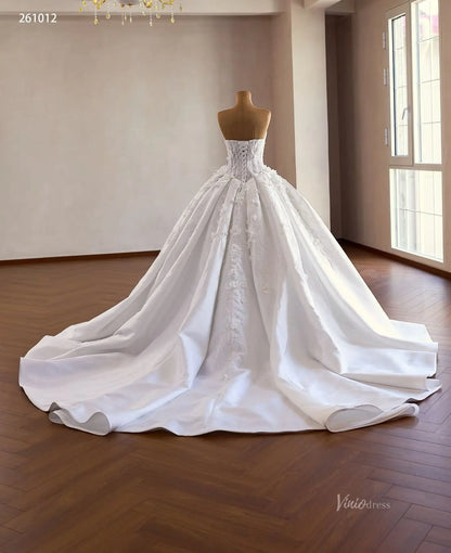 261012 1meter-wedding dresses 2026-Viniodress-Ivory-Custom Size – Add Measurements in Cart-