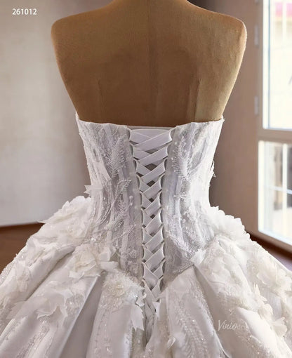 261012 1meter-wedding dresses 2026-Viniodress-Ivory-Custom Size – Add Measurements in Cart-