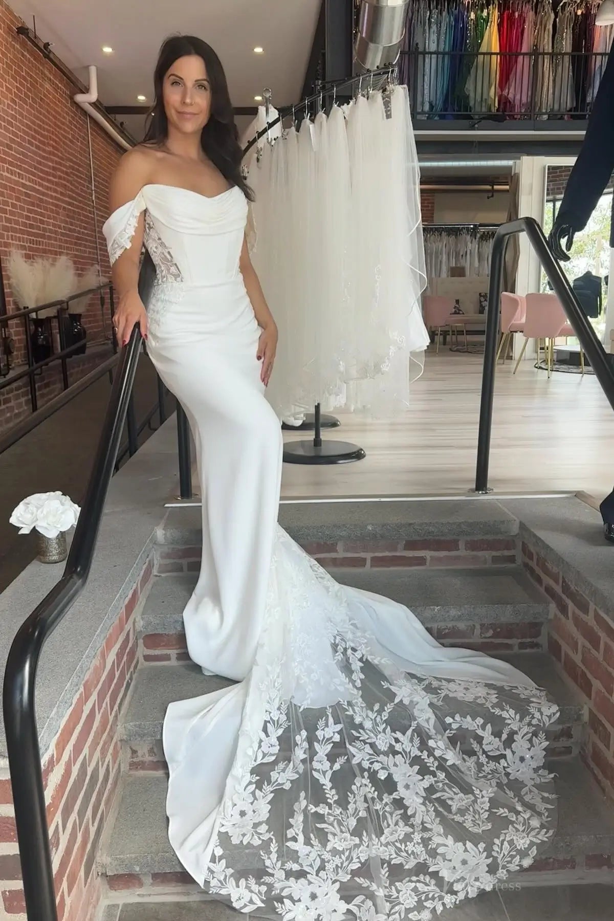 SL016-wedding dresses 2026-Viniodress-Ivory-Custom Size-