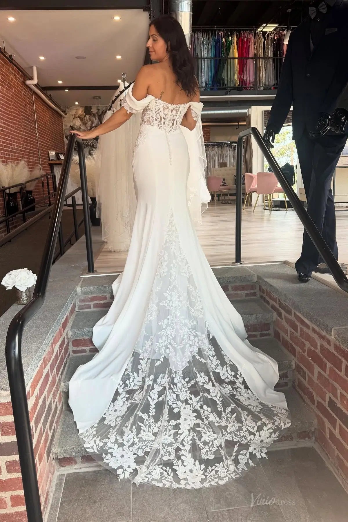 SL016-wedding dresses 2026-Viniodress-Ivory-Custom Size-