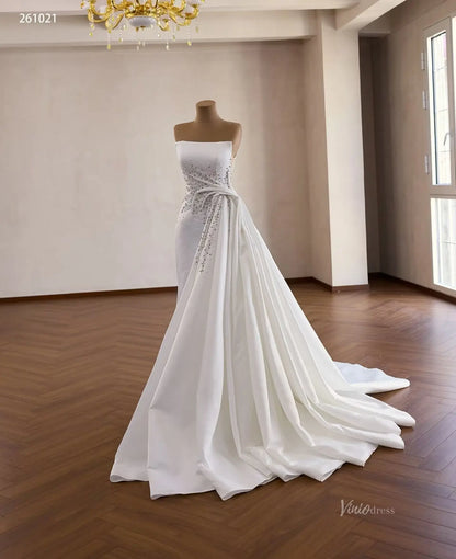 261021 80cm-wedding dresses 2026-Viniodress-Ivory-Custom Size – Add Measurements in Cart-