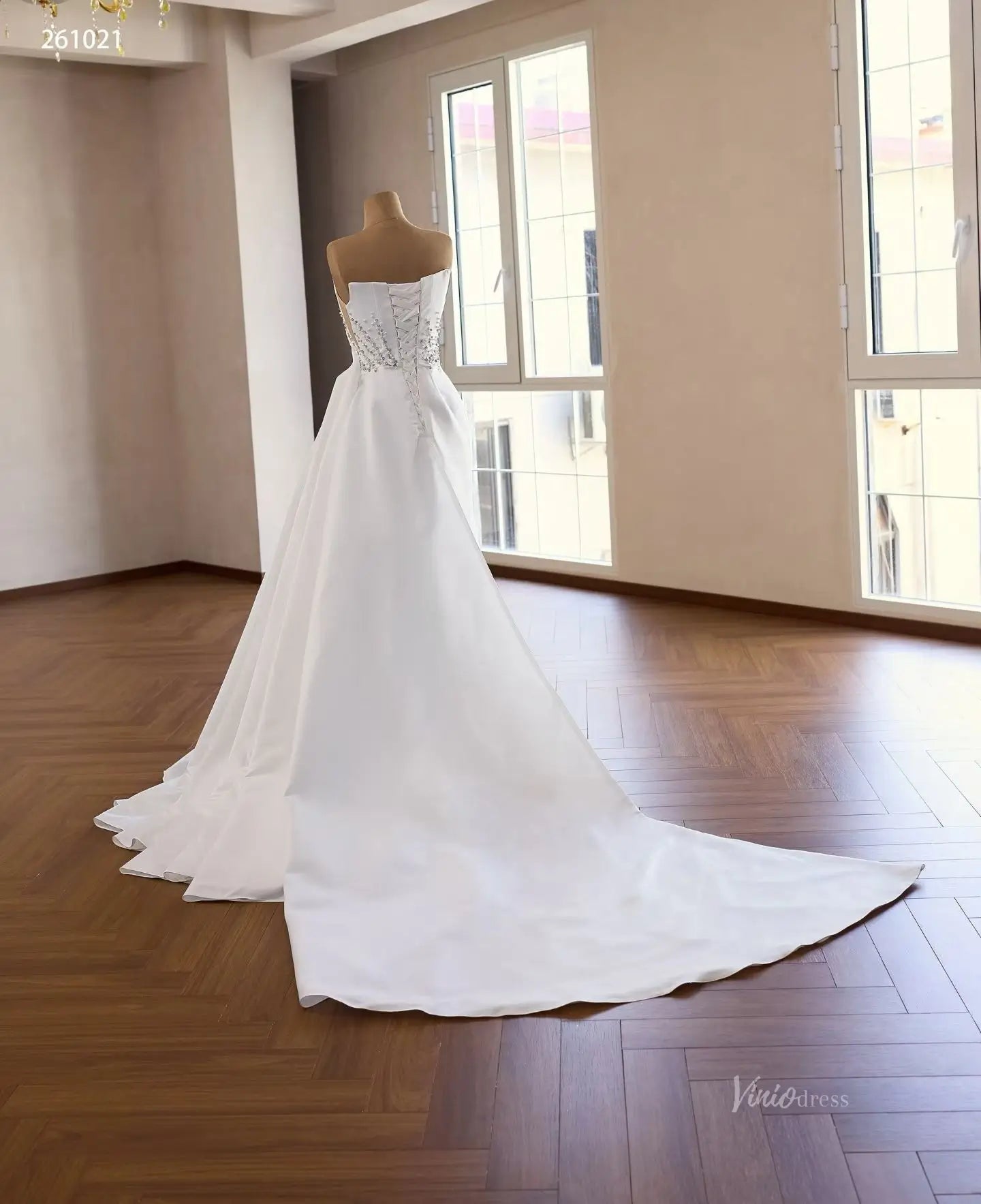261021 80cm-wedding dresses 2026-Viniodress-Ivory-Custom Size – Add Measurements in Cart-