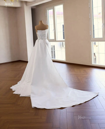 261021 80cm-wedding dresses 2026-Viniodress-Ivory-Custom Size – Add Measurements in Cart-