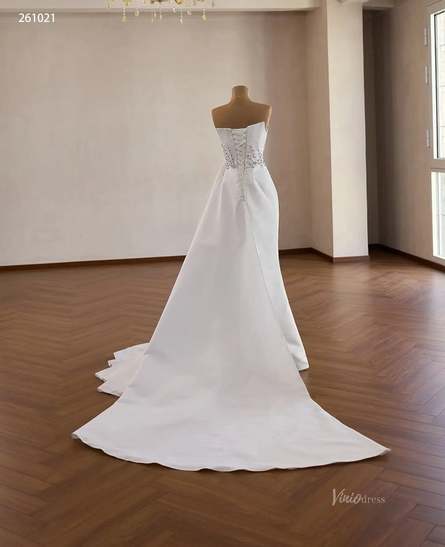 261021 80cm-wedding dresses 2026-Viniodress-Ivory-Custom Size – Add Measurements in Cart-