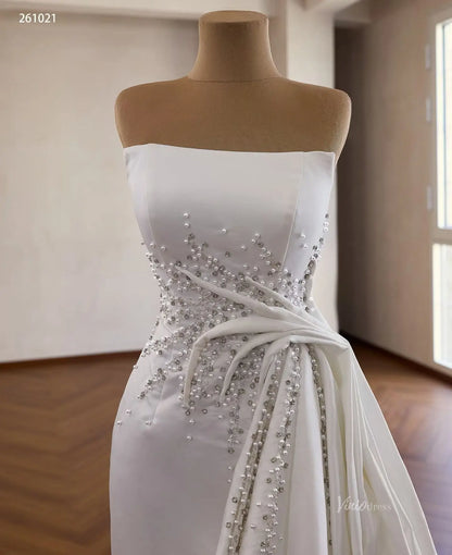 261021 80cm-wedding dresses 2026-Viniodress-Ivory-Custom Size – Add Measurements in Cart-
