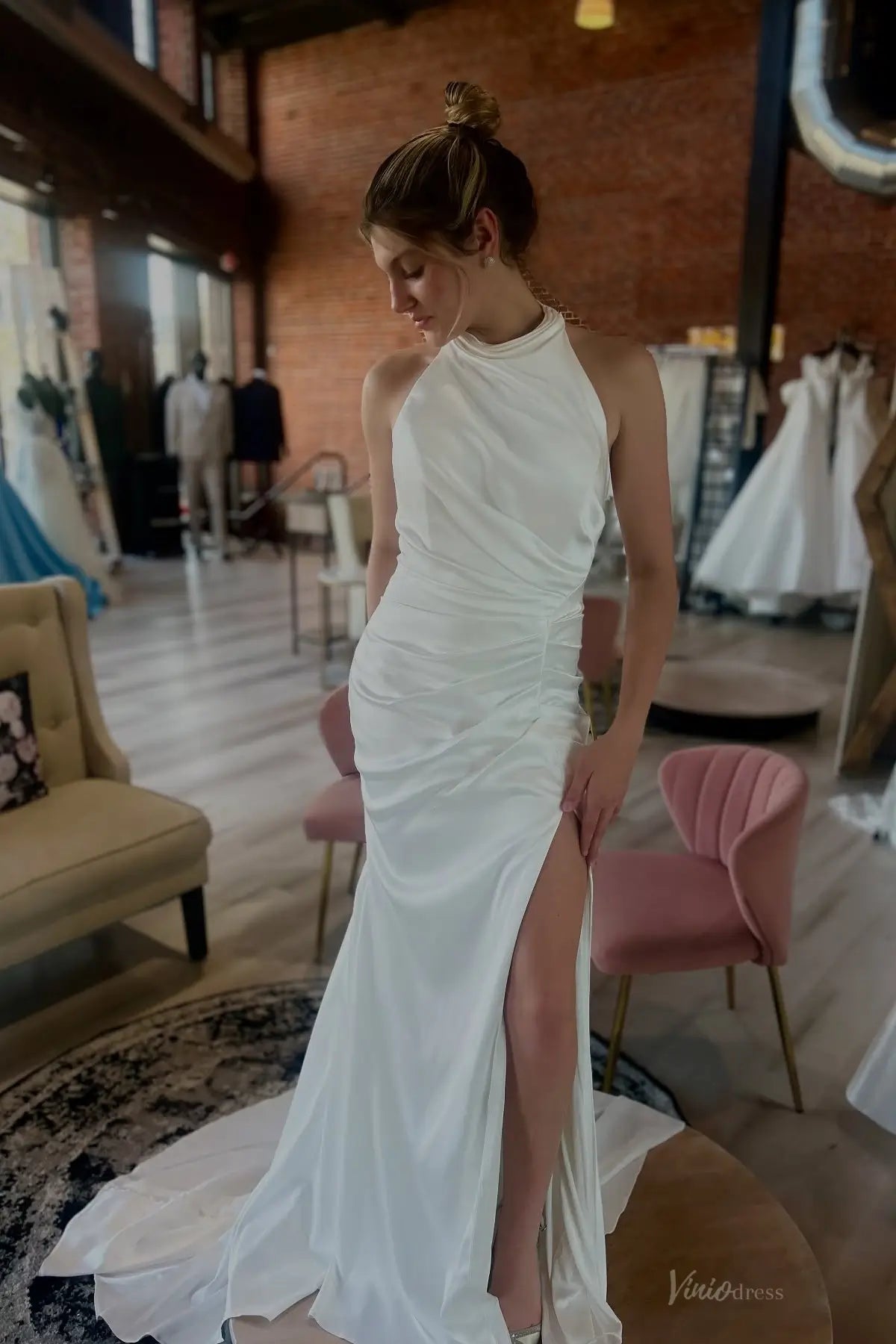 MN162-wedding dresses 2026-Viniodress-Ivory-Custom Size-