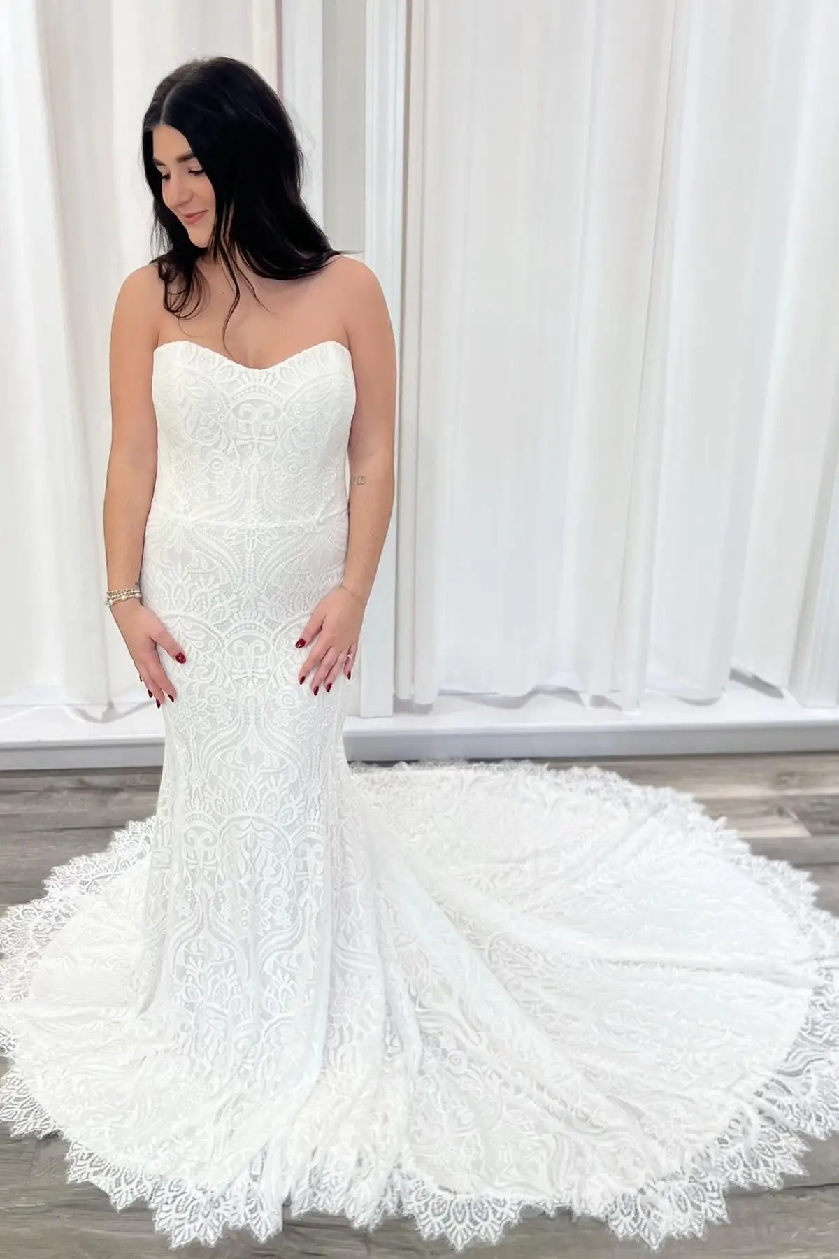ML183-wedding dresses 2026-Viniodress-Ivory-Custom Size-