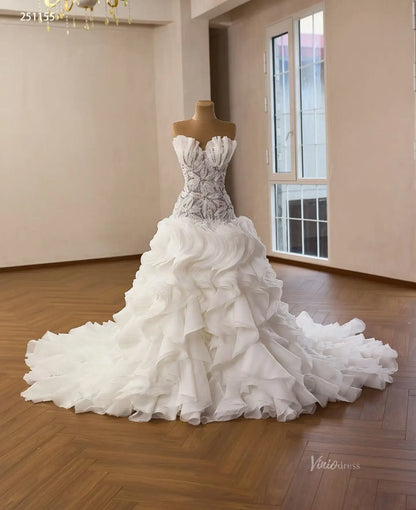 251155 80cm-wedding dresses 2026-Viniodress-Ivory-Custom Size – Add Measurements in Cart-