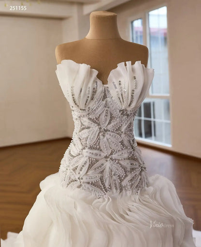 251155 80cm-wedding dresses 2026-Viniodress-Ivory-Custom Size – Add Measurements in Cart-