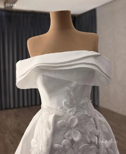 251145 80cm-wedding dresses 2026-Viniodress-Ivory-Custom Size-