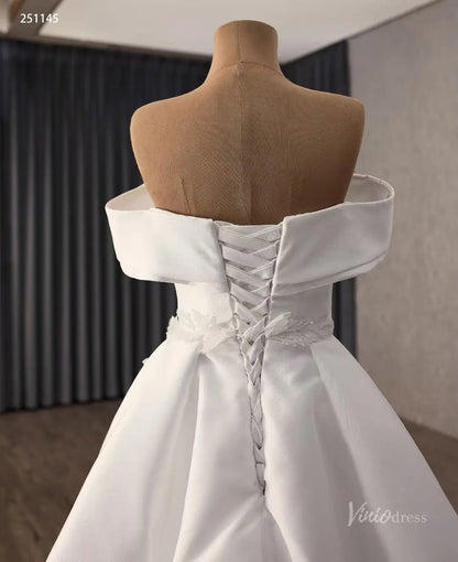 251145 80cm-wedding dresses 2026-Viniodress-Ivory-Custom Size-