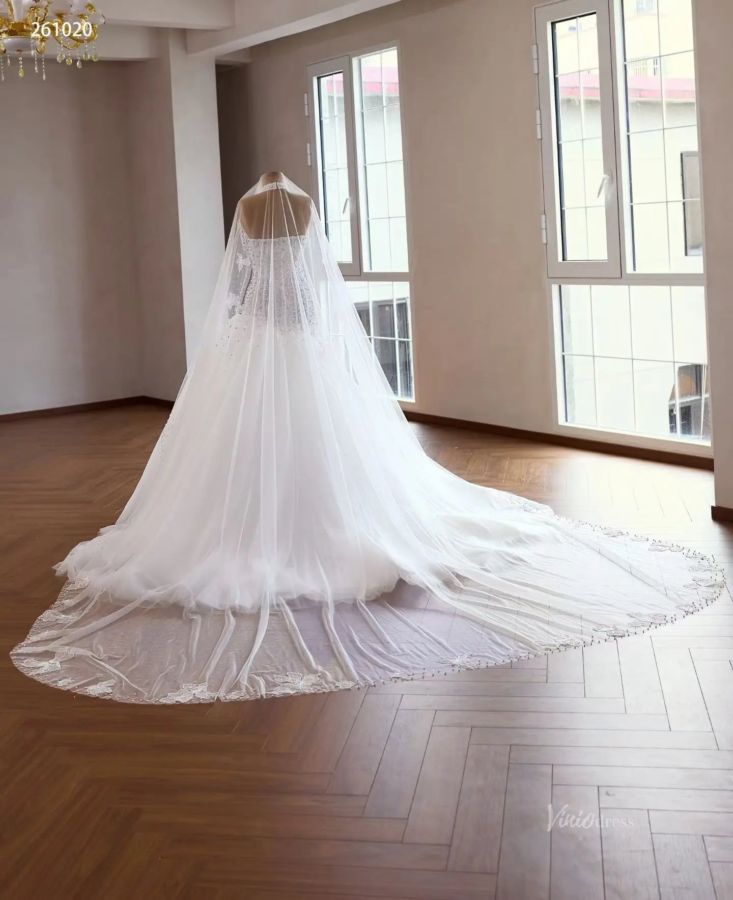 261020-wedding dresses 2026-Viniodress-Ivory-Dress Only-Custom Size – Add Measurements in Cart