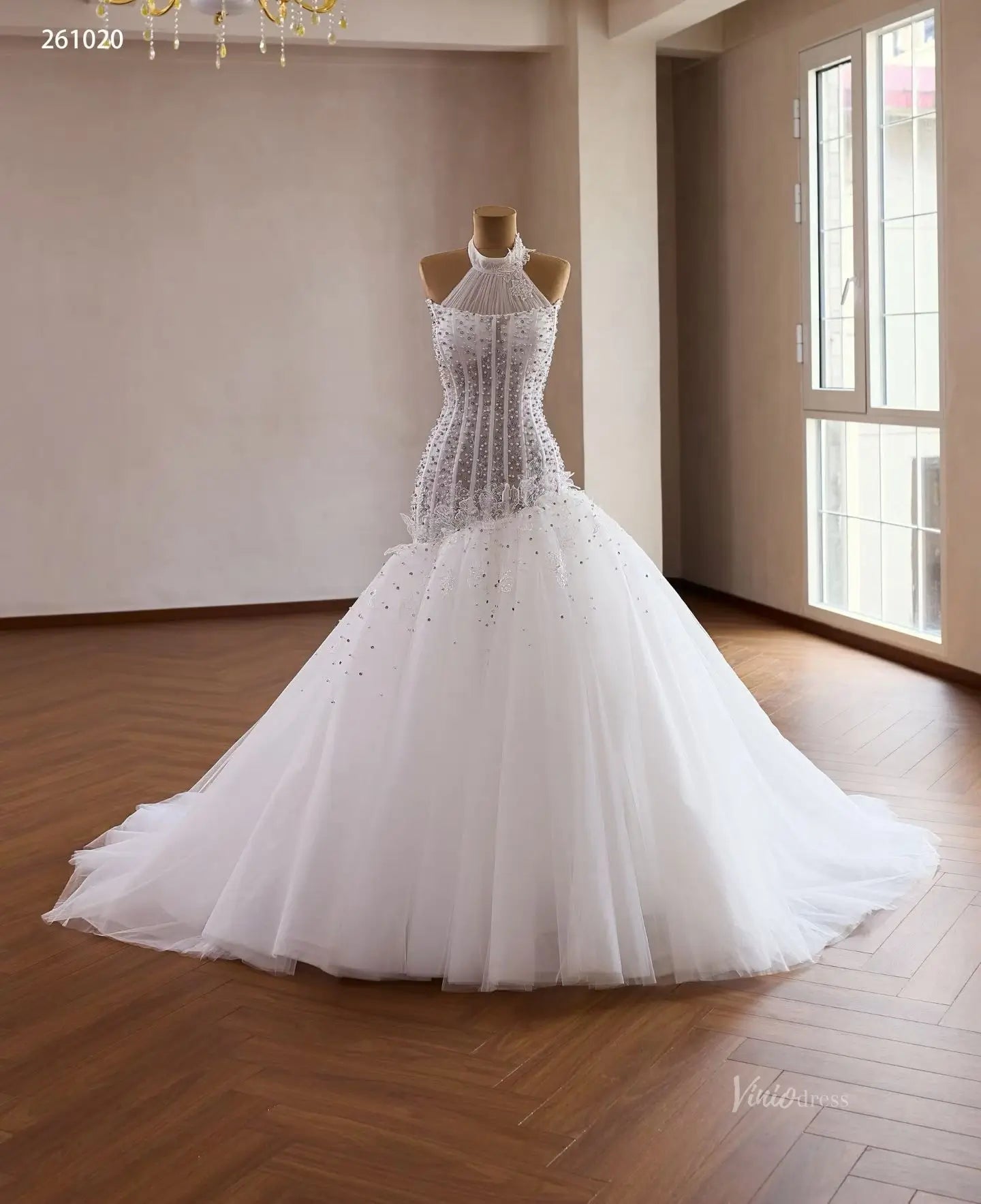 261020-wedding dresses 2026-Viniodress-Ivory-Dress Only-Custom Size – Add Measurements in Cart