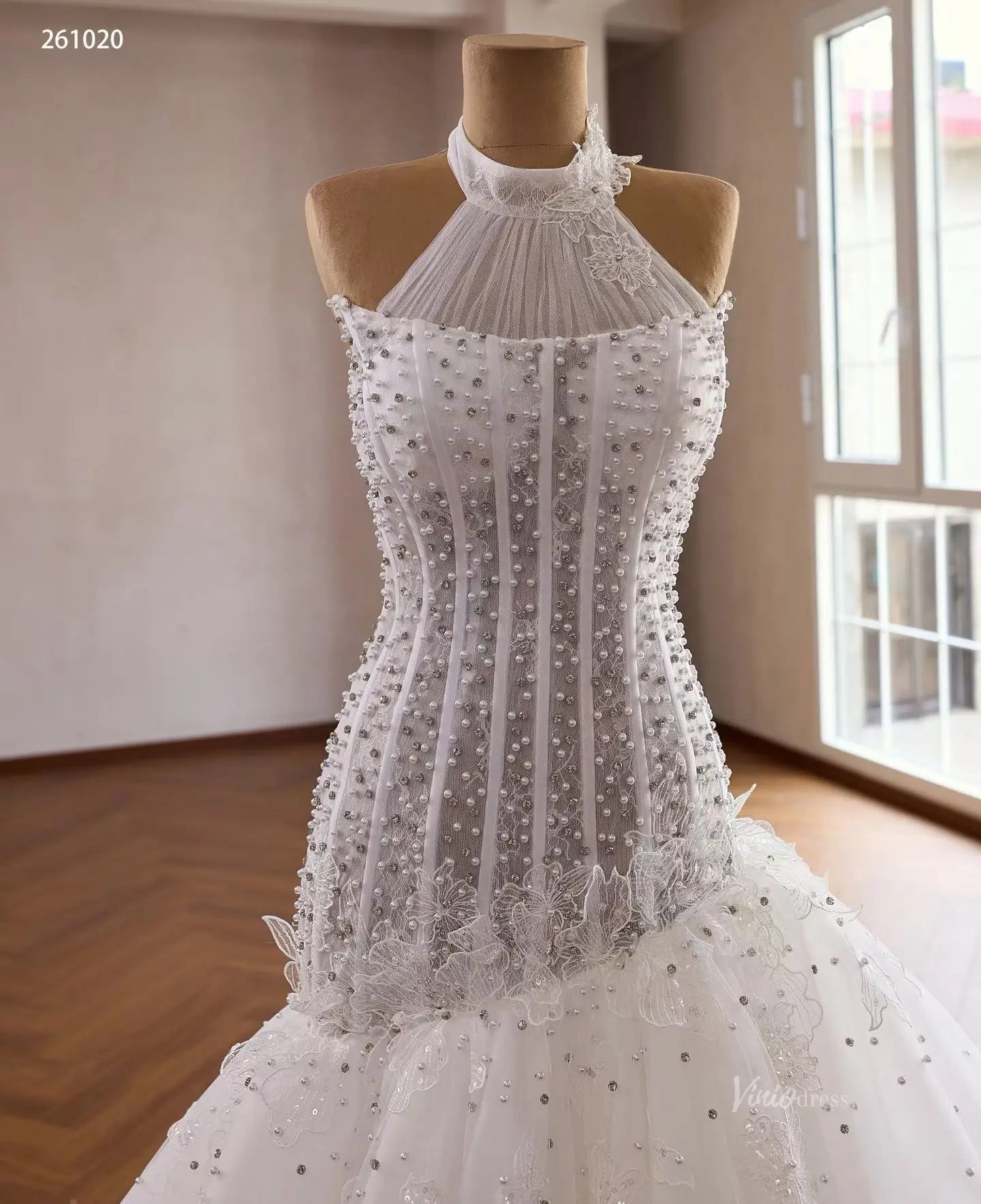 261020-wedding dresses 2026-Viniodress-Ivory-Dress Only-Custom Size – Add Measurements in Cart