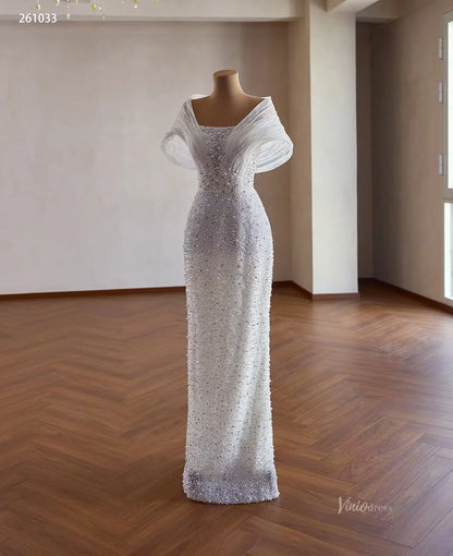 261033 80cm-wedding dresses 2026-Viniodress-Ivory-Custom Size – Add Measurements in Cart-