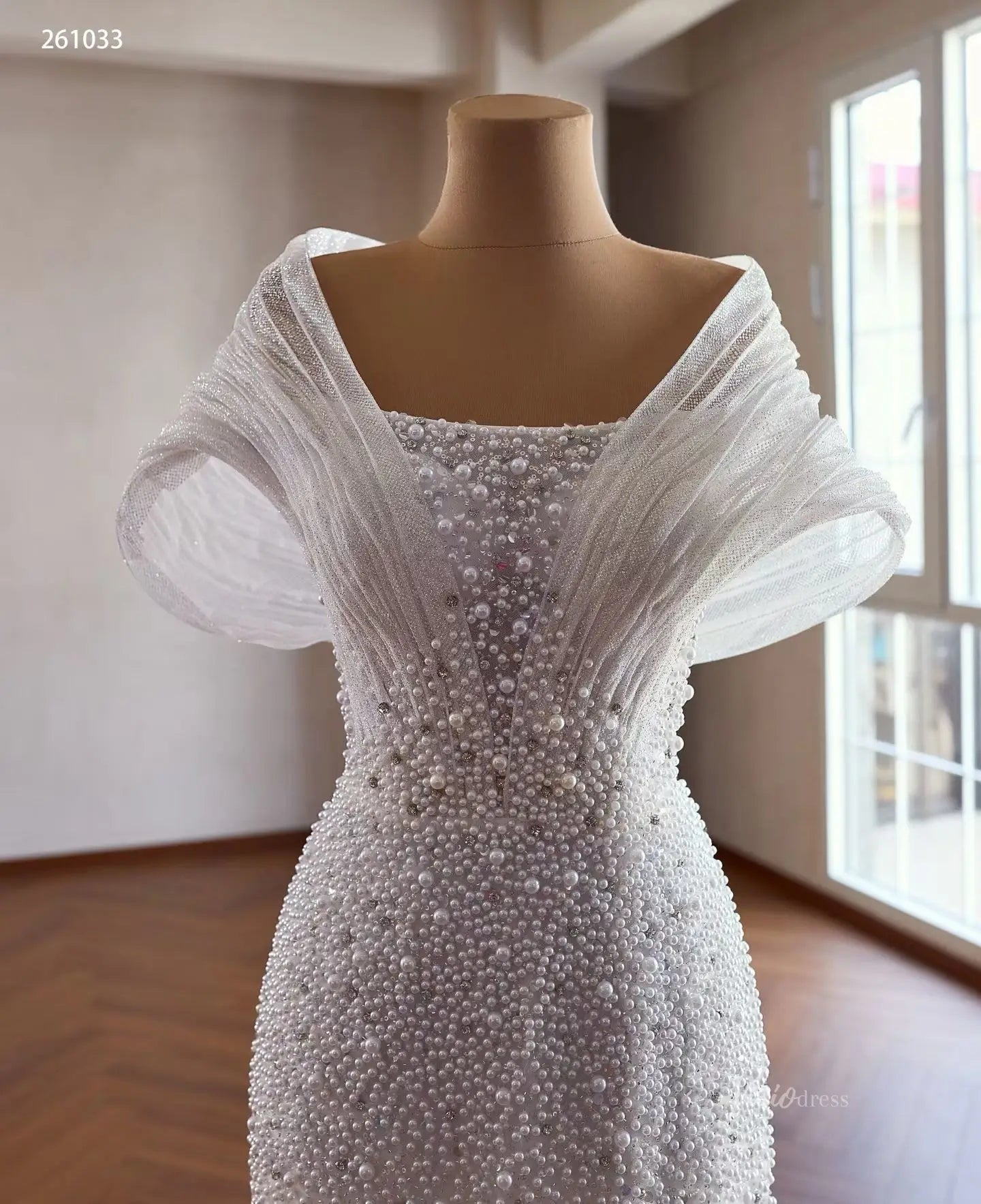 261033 80cm-wedding dresses 2026-Viniodress-Ivory-Custom Size – Add Measurements in Cart-