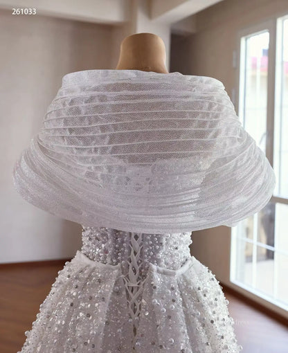 261033 80cm-wedding dresses 2026-Viniodress-Ivory-Custom Size – Add Measurements in Cart-