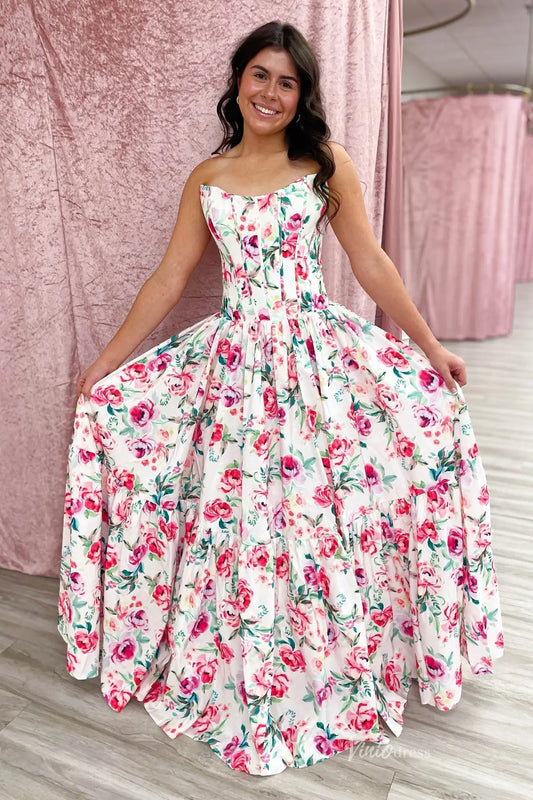 AS047-prom dresses 2026-Viniodress-Pink-Custom Size-