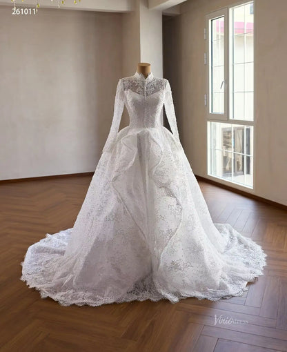 261011 80cm-wedding dresses 2026-Viniodress-Ivory-Custom Size – Add Measurements in Cart-