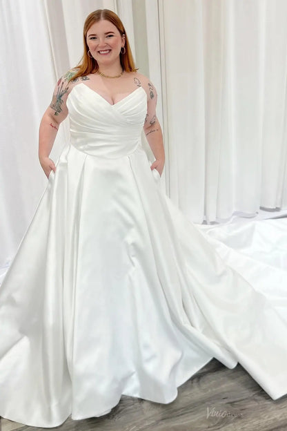 MS156-wedding dresses 2026-Viniodress-Ivory-Custom Size-