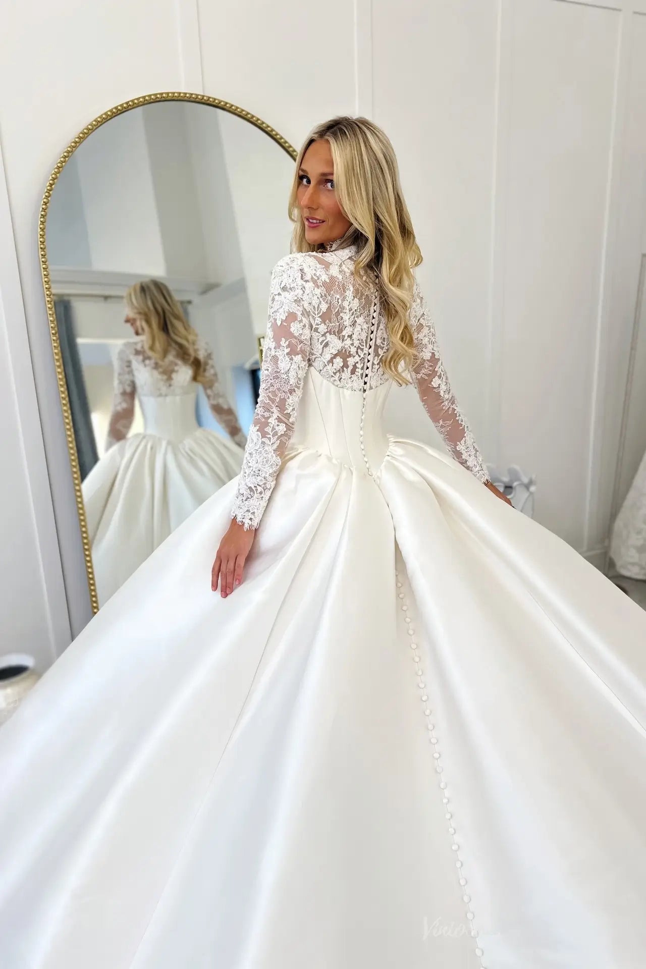 MS157-wedding dresses 2026-Viniodress-Ivory-Custom Size-