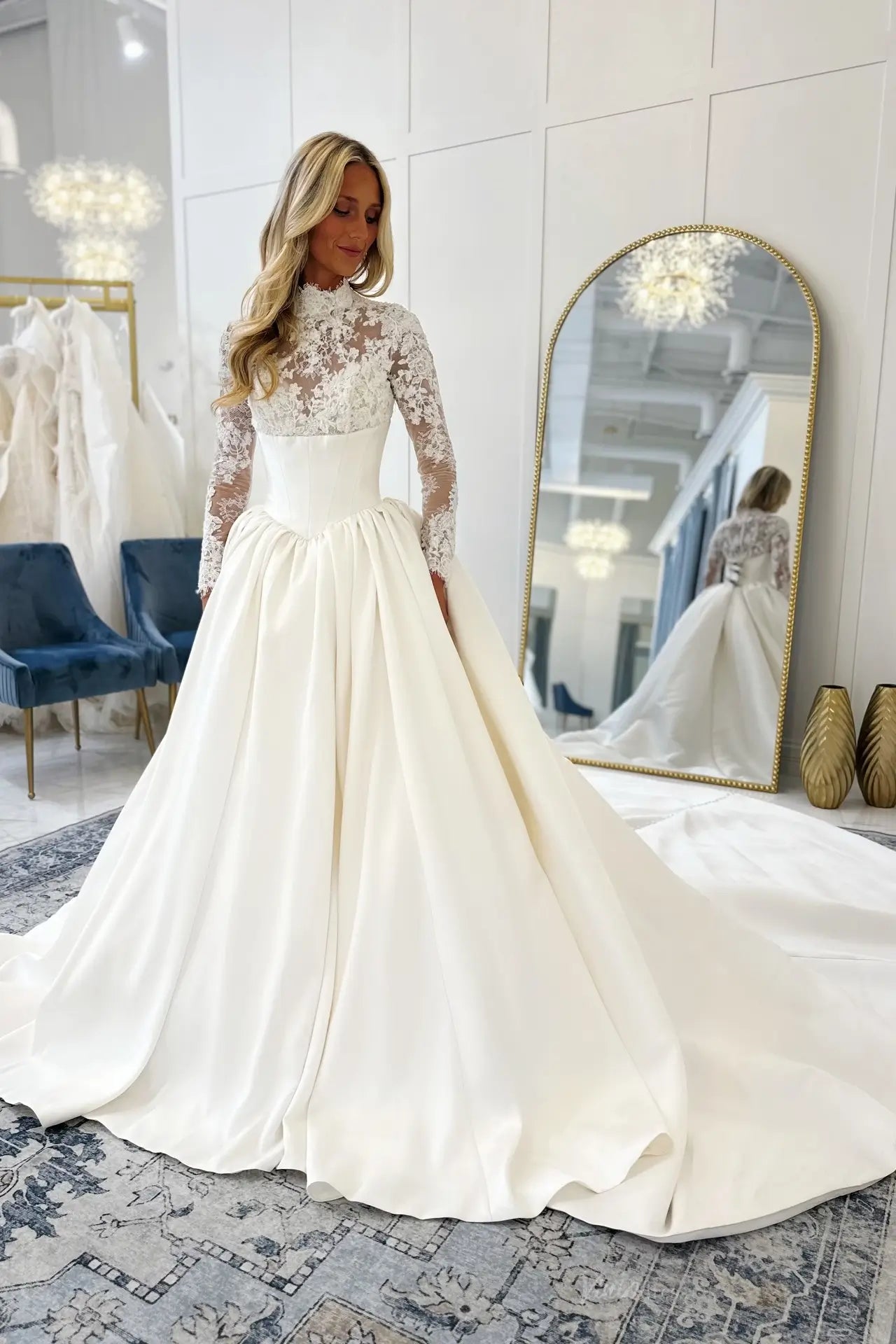 MS157-wedding dresses 2026-Viniodress-Ivory-Custom Size-