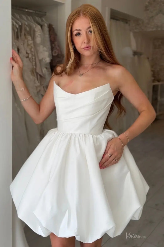 BP004 graduation, after party dress-wedding dresses 2026-Viniodress-Ivory-Custom Size – Add Measurements in Cart-