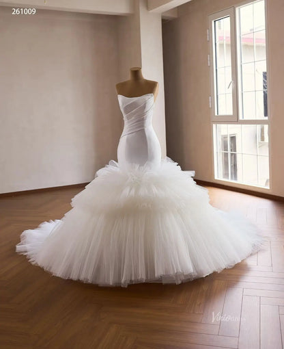 261009 1meter-wedding dresses 2026-Viniodress-Ivory-Custom Size – Add Measurements in Cart-