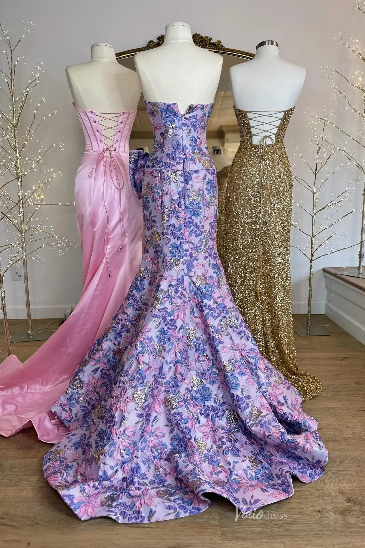 JC009-prom dresses 2026-Viniodress-Pink-Custom Size-